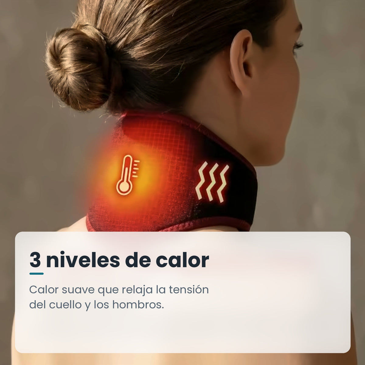 3 niveles de calor