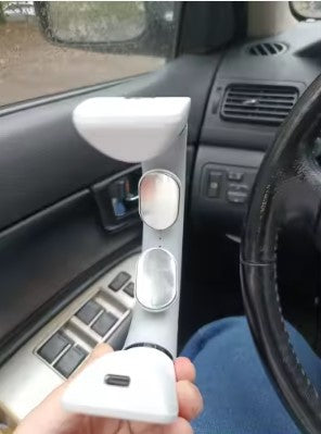 Foto de un comprador del masajeador