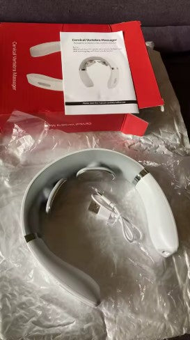 Foto de un comprador del masajeador
