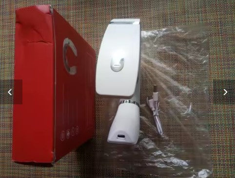 Foto de un comprador del masajeador