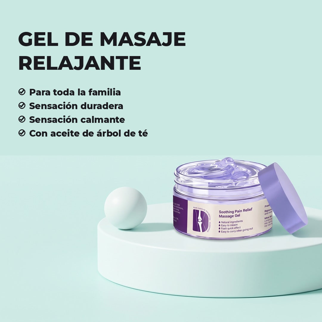 Gel de masaje relajante Seranes con aceite de árbol de té